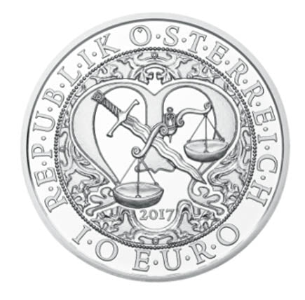 Autriche 10 € Archange Saint Michel Bnc 2017