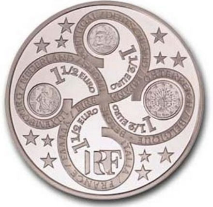 France 1,50 € Un an d'Euro 2003