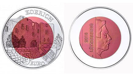 Luxembourg 5€ Château Koerich NioB 2018