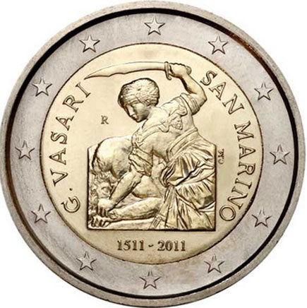 Saint-Marin 2€ 2011 - Vasari