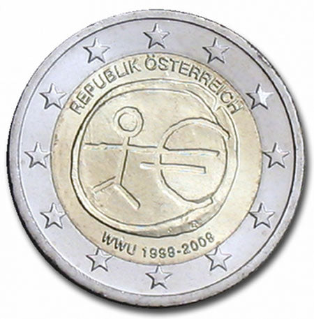 Autriche 2€ E.M.U. 2009