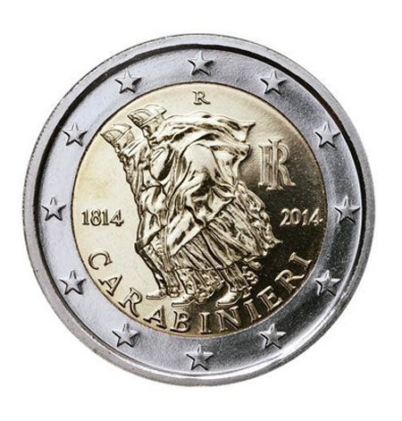 Italie 2€ Carabineri 2014