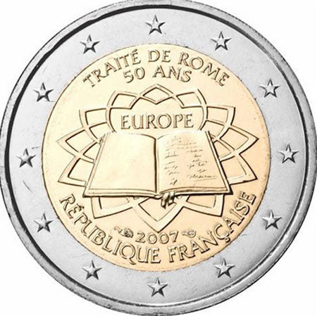France 2€ Traité de Rome 2007