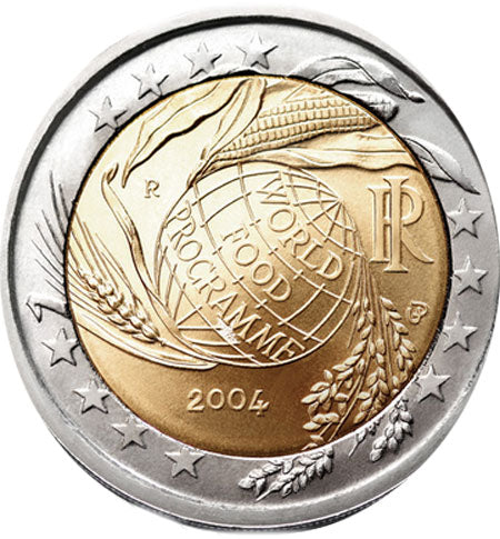 Italie 2€ Programme alimentaire mondial 2004