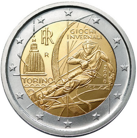 Italie 2€ Jeux Olympiques d'hiver 2006