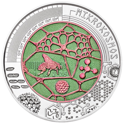 Autriche 25 € Niob MicroCosmos 2017