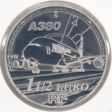 France 1,50 € Airbus A380 2007