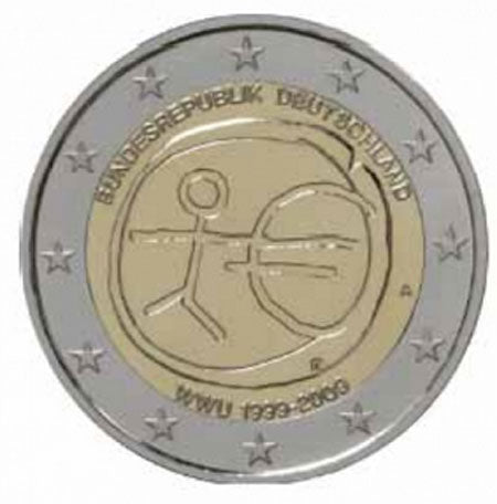 Allemagne 2€ E.M.U. 2009