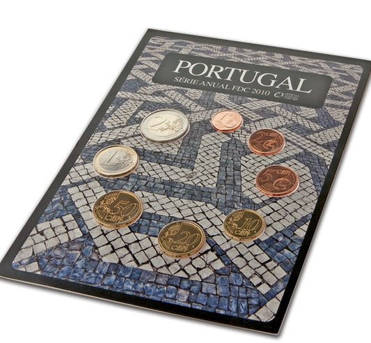 Série annuelle 2010 du Portugal FDC