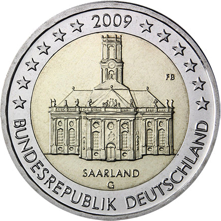 Allemagne 2€ Sarre 2009