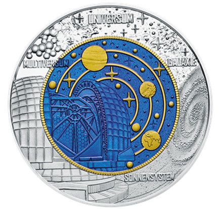 Autriche 25 € Niob Cosmologie 2015