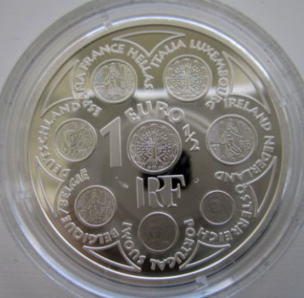 France 1,50 € Première année de l'Euro 2002