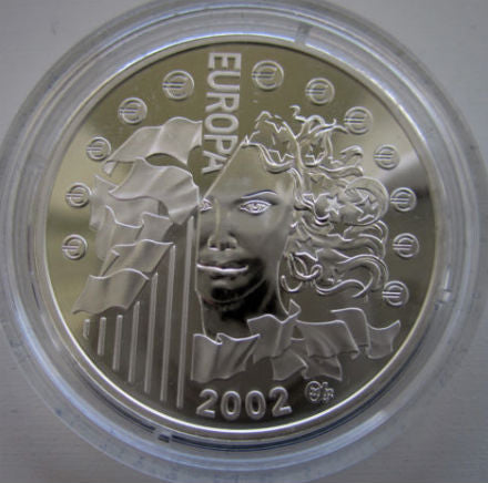 France 1,50 € Première année de l'Euro 2002